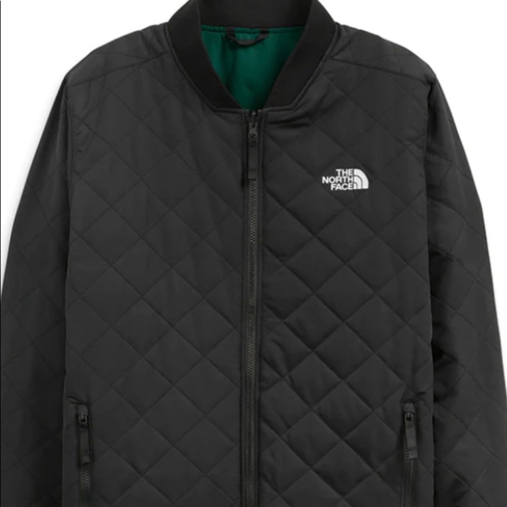 Mens northface reversible bomber jacket! Never worn. Excellent condition.